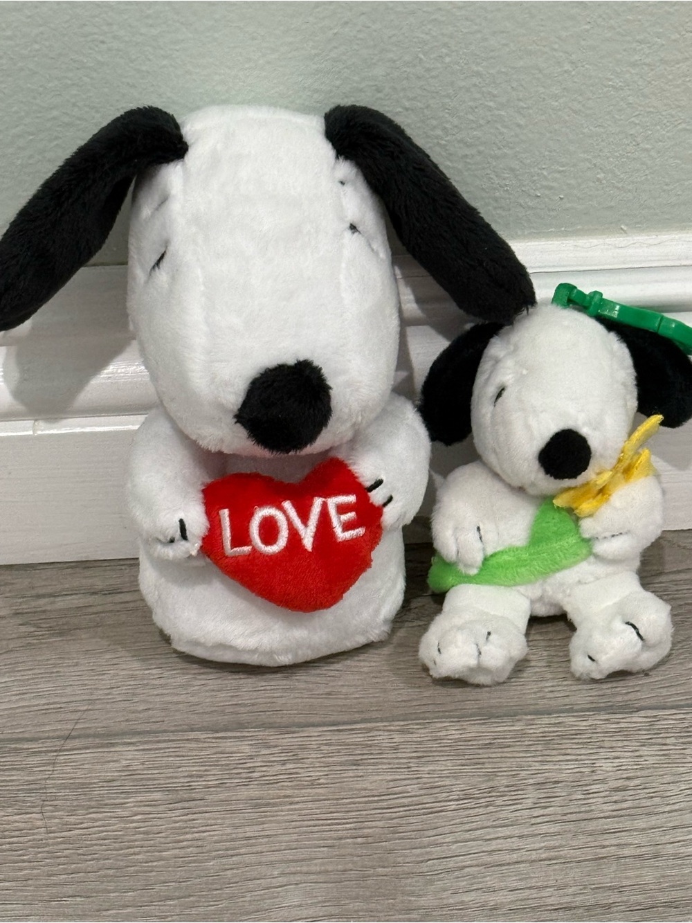 Peanuts White Plush Tagged Collectible